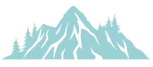 Faded Great Basin Concrete Mountain logo