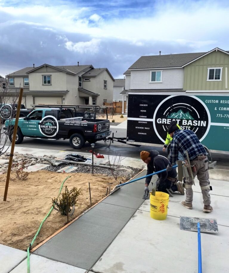 Concrete done by Great Basin Concrete