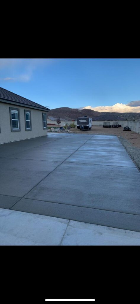 Concrete done by Great Basin Concrete