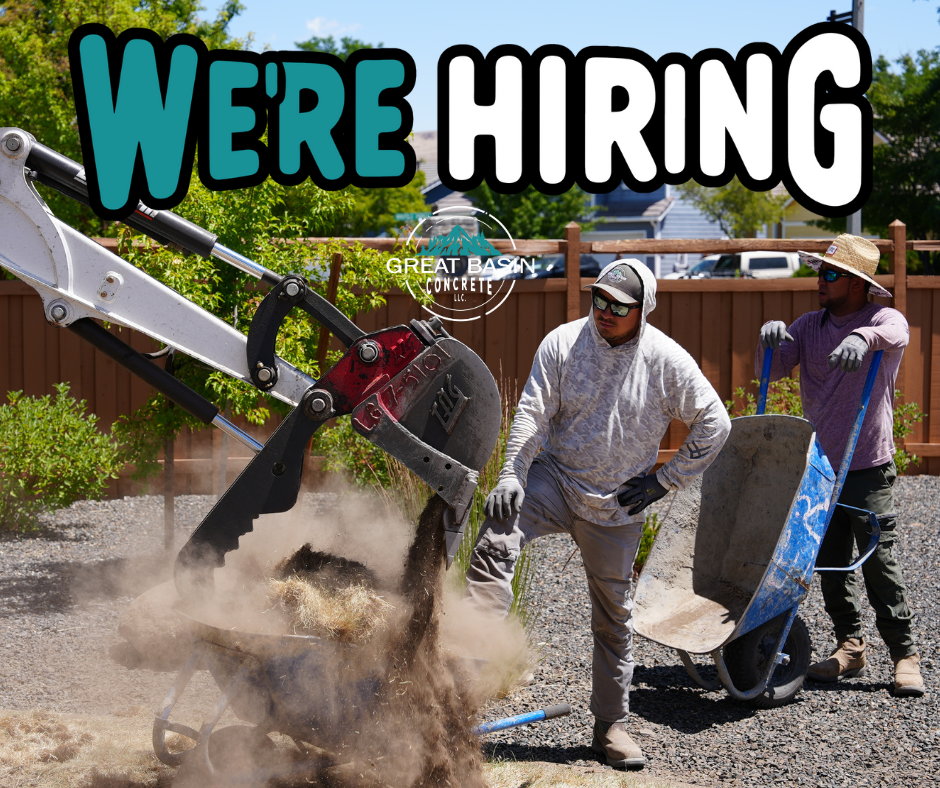 Great Basin Concrete is Hiring a full-time position!